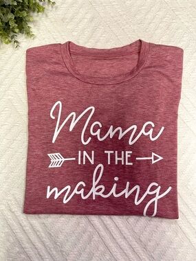 Mama in the Making Graphic Tee - Size L